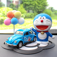 哆啦A夢(mèng)汽車(chē)公仔合金車(chē)擺件