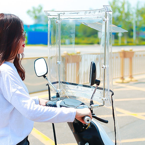 通用全透明高清防雨电动车