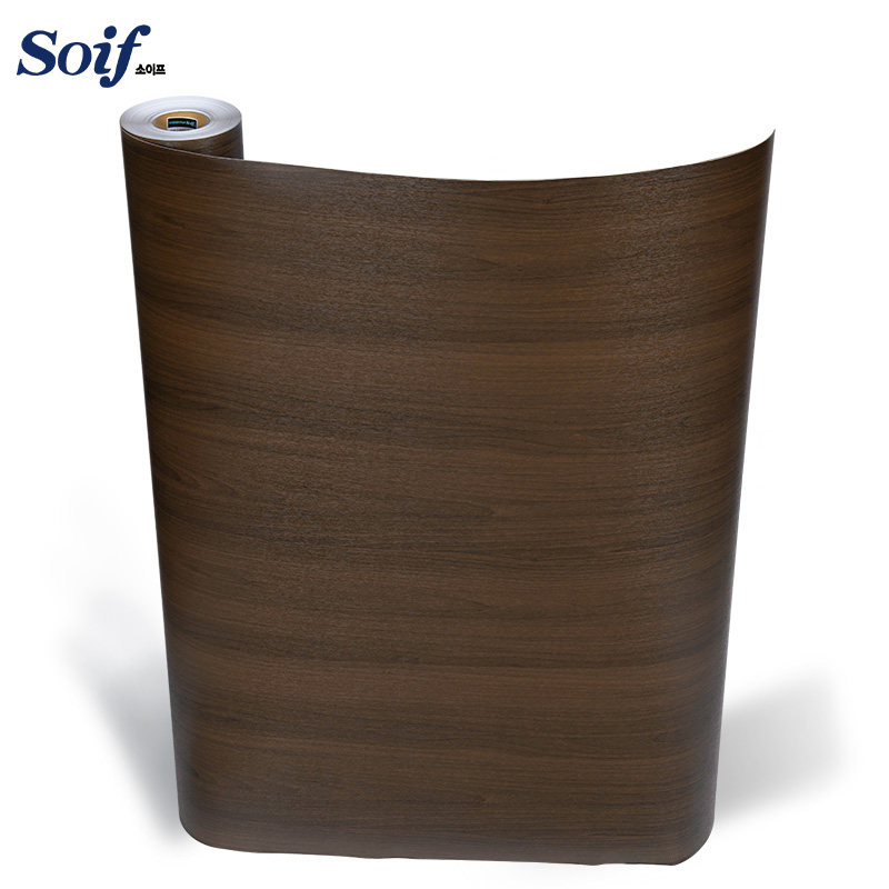 soif索伊芙韩国进口装饰贴膜褐色枫木家具改色贴膜木纹自粘贴膜