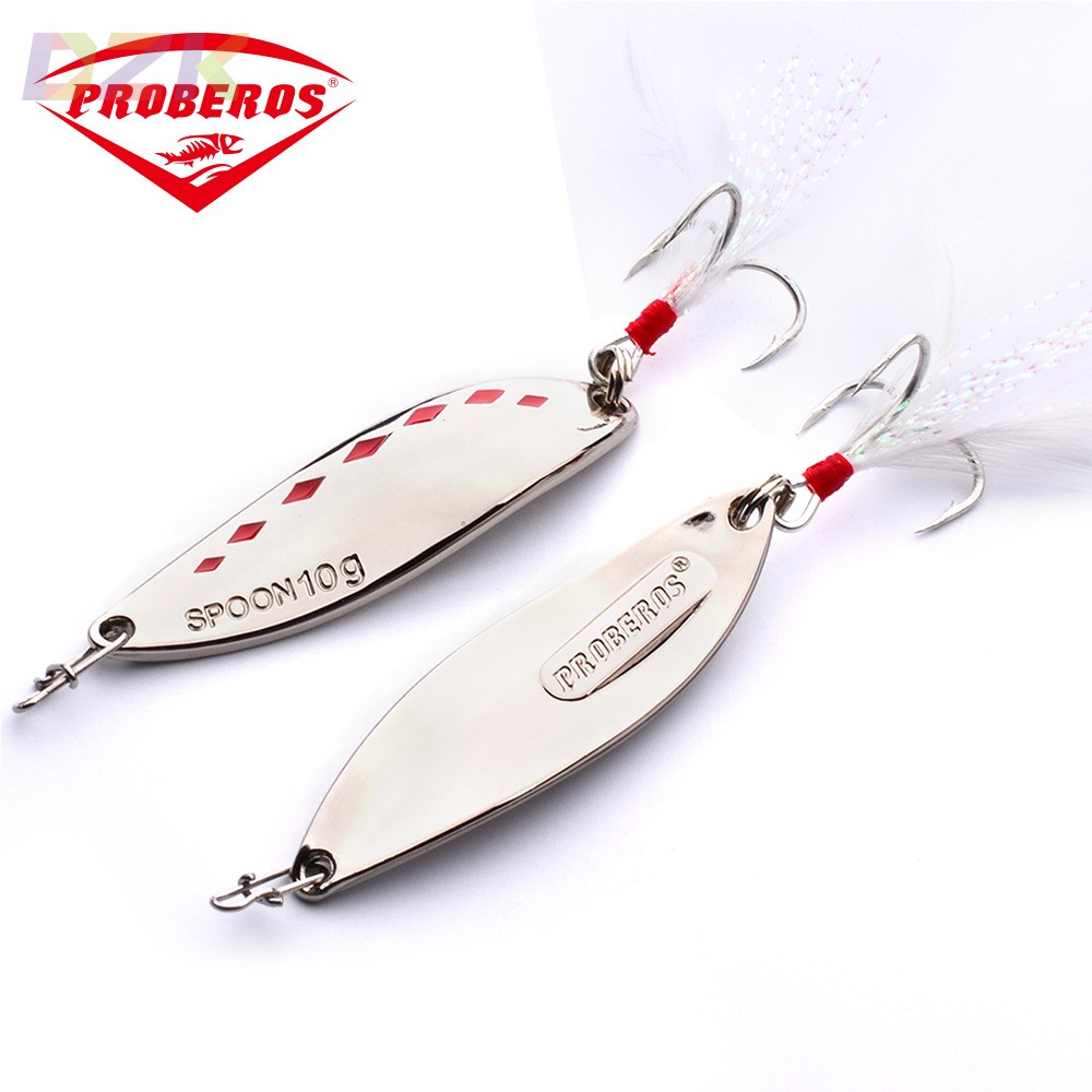 PRO BEROS品牌金属亮片10G金属亮片路亚假饵金银色塑料饵路亚亮o2