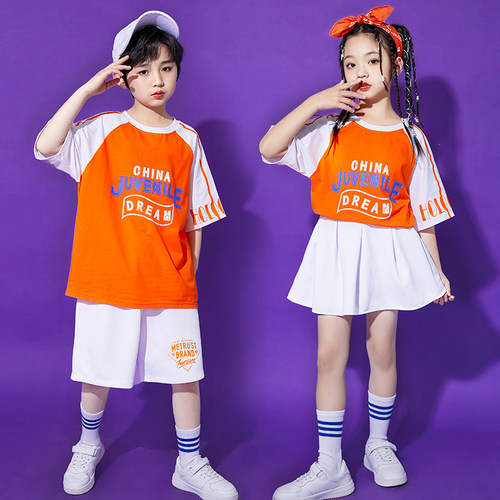 纯棉六一演出服啦啦队幼儿园班服