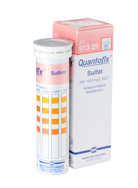 德国MN硫酸盐测定91329亚硫酸根91306浓度检测试纸测试条试剂进口