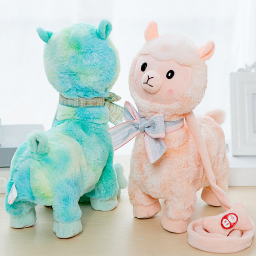 电动会学说话唱歌跳舞玩具小马