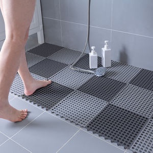 浴室防滑垫淋浴房洗澡洗手间卫生间地垫垫子厕所隔水防水镂空整铺