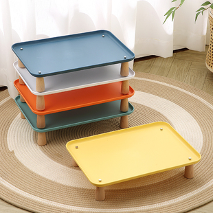 多色宠物餐盘超大开口猫碗防漏食防漏水加高餐架冻干餐盘干粮盘