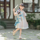 民国风古装 儿童中国风旗袍宝宝新中式 2025新款 西子问汉服女童夏季