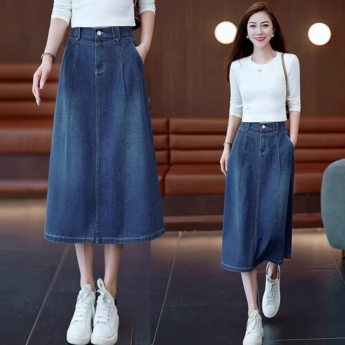 2026春夏新款牛仔裙女半身裙