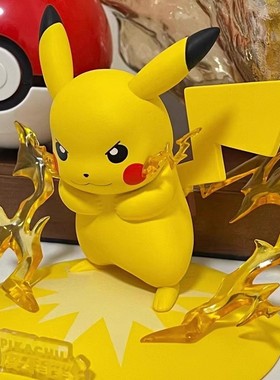 神奇宝贝礼物小学生男童玩具宠物小精灵宝可梦手办摆件皮卡丘公仔