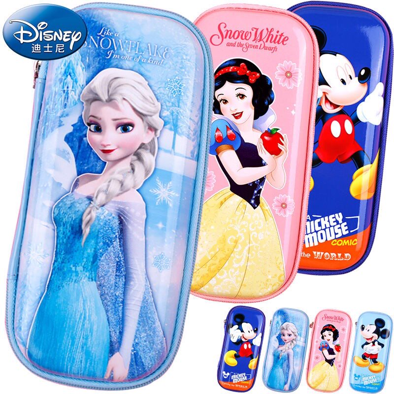 迪士尼文具盒女孩2023年新款小学生笔袋一三年级女生高颜值多功能笔盒