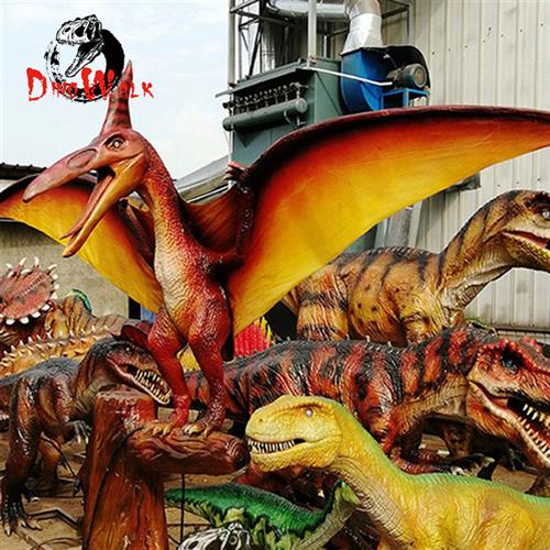 电子恐龙模型仿真翼龙产品机械恐龙翅膀动态悬挂挂件