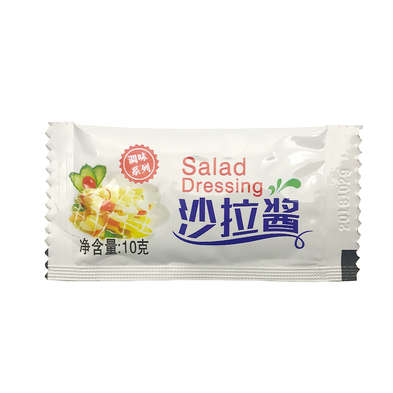 逗嘴乐沙拉酱10g*100小包水果蔬菜色拉酱手抓饼鸡排寿司汉堡酱