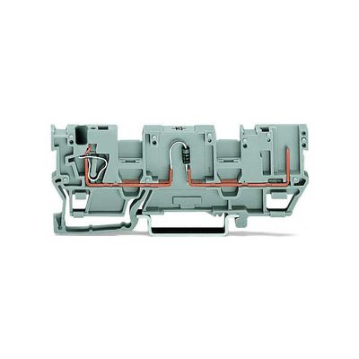 WAGO万可接线端子1线/1针基础接线端子型号769-218/281-411