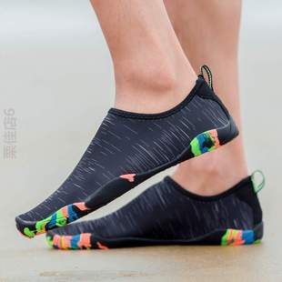 男女游泳鞋 2024新款 沙滩鞋 女士涉水鞋 防滑溯溪 海边户外速干凉鞋