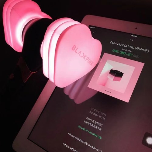 二代粉锤blackpink应援棒应援物钥匙扣三夏社K4银标官方正品锤卡