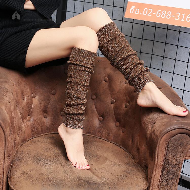 复古护腿套过膝纯色女潮日系针织