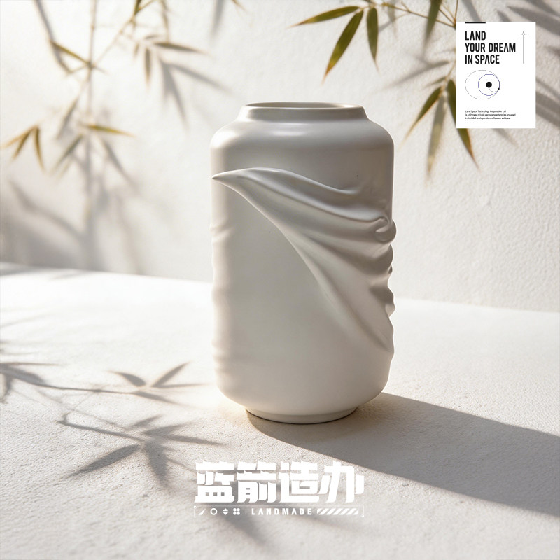 蓝箭造办 素羽衔春·朱雀花瓶礼盒