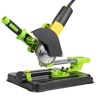 多功能角磨机固定支架金属木头切割固定改造台式小型拉杆切割机