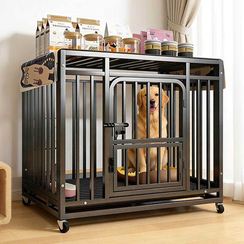 狗笼子中型大型犬新型室内带厕所金毛边牧拉布拉多萨摩耶专用狗窝