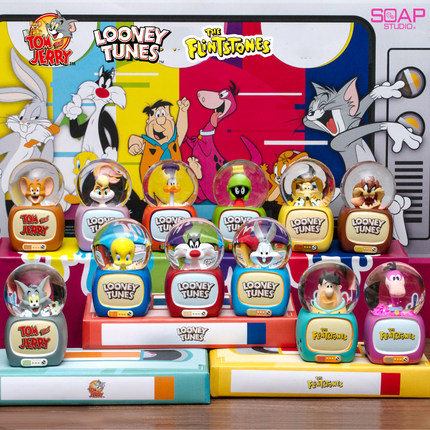 Soap Studio华纳动画猫和老鼠迷你水晶球潮玩盲盒办周边心意礼物