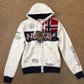 White, Fleece-Lined