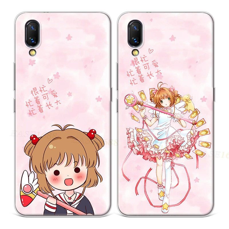 vivo百变小樱nex手机壳z3i魔卡少女x27樱v11i全包z1忙着可爱Pro软|ruв категории Цифровые аксессуары, аксессуары для мобильных телефонов, телефон защитный кожух/оболочка - от Buy2taobao.com для оказания профессиональной услуги покупки агента Taobao