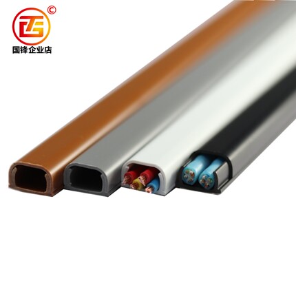 阻燃pvc方形线槽明装电线隐藏电缆墙面理线自己动手装电10米包邮