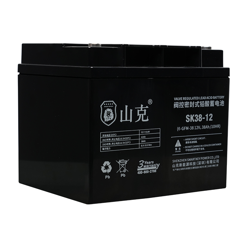 ups12V38A蓄电池山克免维护