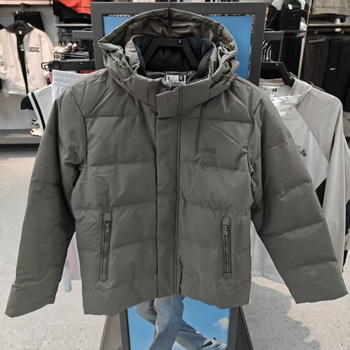 乔丹冬季加厚保暖运动羽绒服