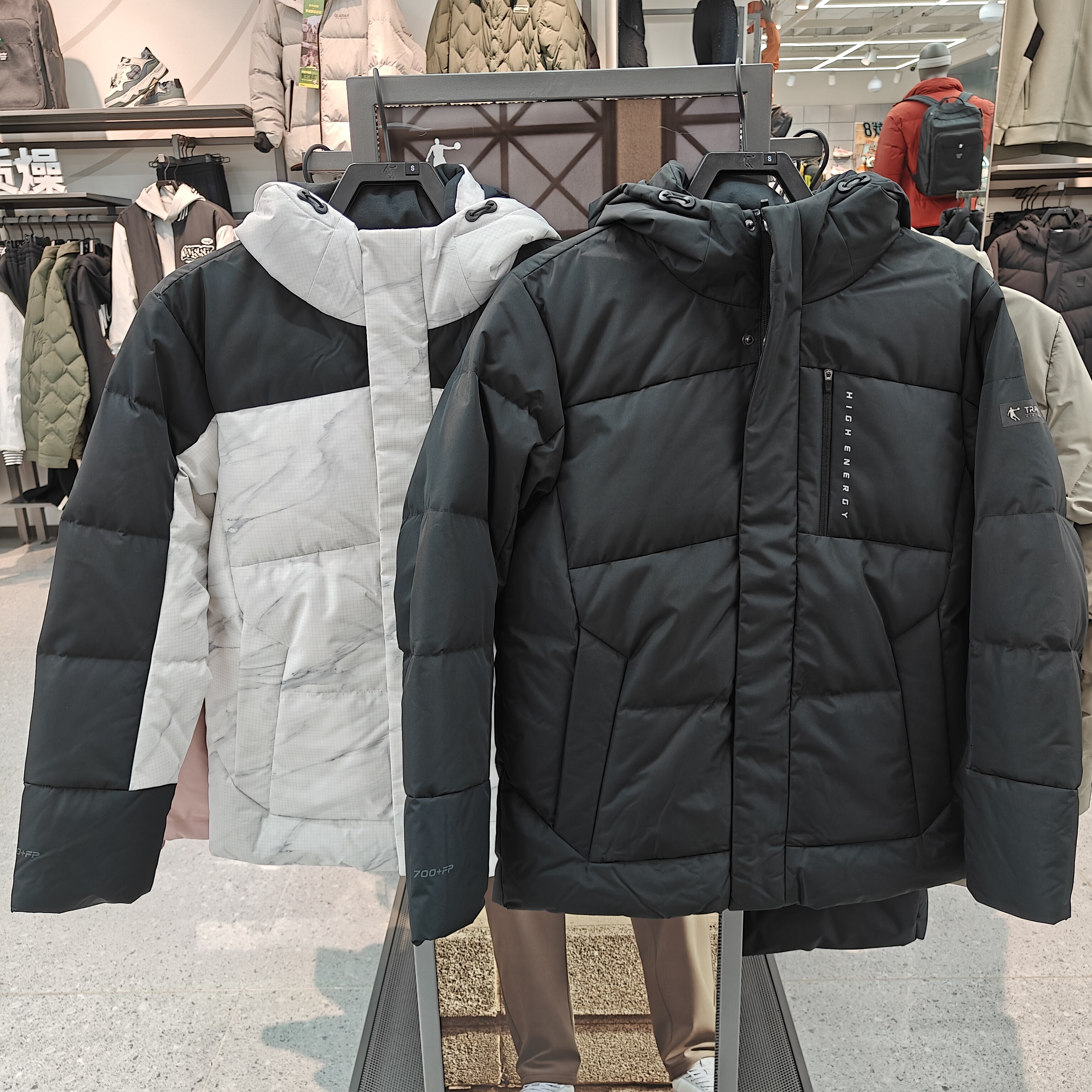 乔丹聚热3.0羽绒服冬季新款