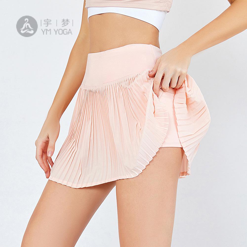 瑜伽服女春夏运动裙裤显瘦防走光