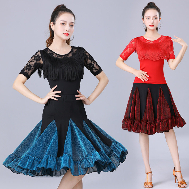 广场舞拉丁舞服套装新款女成人