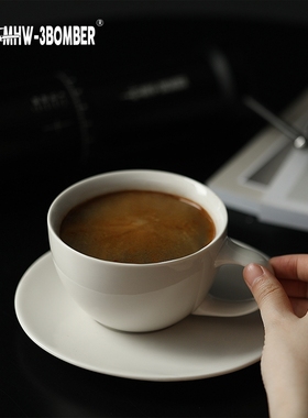 MHW-3BOMBER轰炸机咖啡杯 Mars火星杯 陶瓷杯 拿铁杯拉花杯300ml