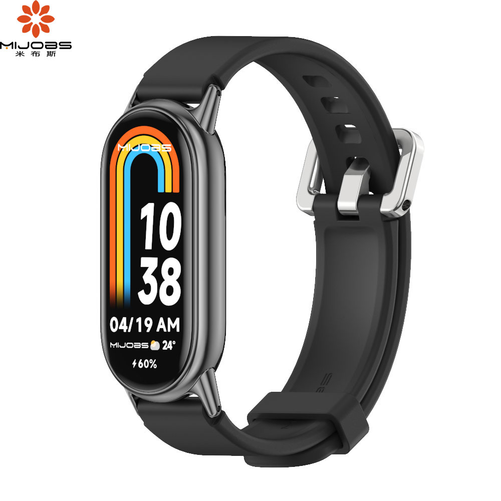 米布斯适用小米手环10/9/8表带