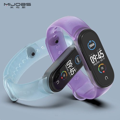 米布斯小米手环5/6/7表带