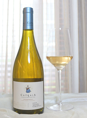 奶油蜜瓜！卡奇拉霞多丽干白葡萄酒chardonnay 智利原瓶进口