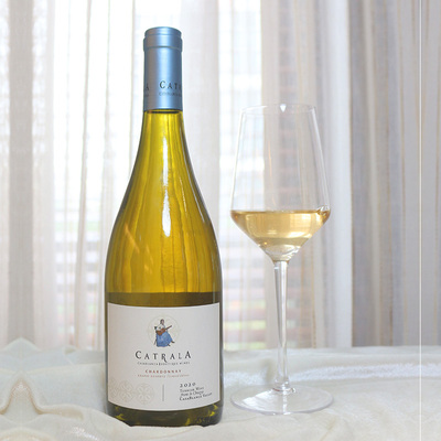 奶油蜜瓜！卡奇拉霞多丽干白葡萄酒chardonnay 智利原瓶进口