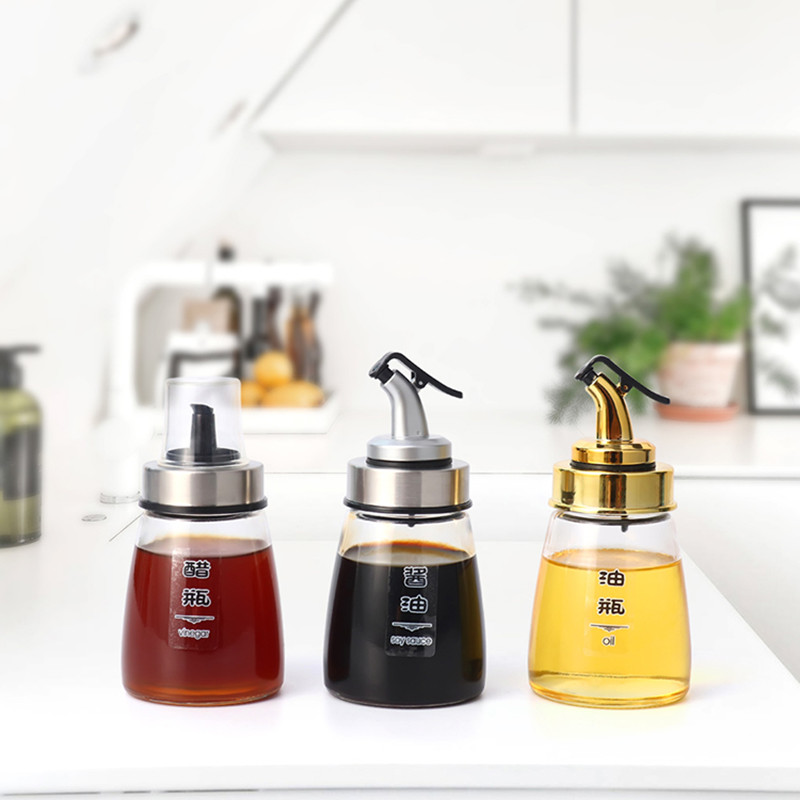 玻璃液体调味料防漏商用小号油壶