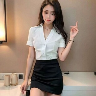 新款养生会所沐足工装足疗店技师工作服女套装酒店ktv夜场上班服