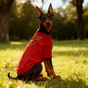 杜宾专用狗狗衣服大型犬秋冬穿的棉衣大狗秋冬天卫衣加绒保暖幼犬