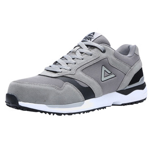 男夏季 运动休闲男鞋 透气正品 防砸防穿刺时尚 轻便耐磨 匹克劳保鞋