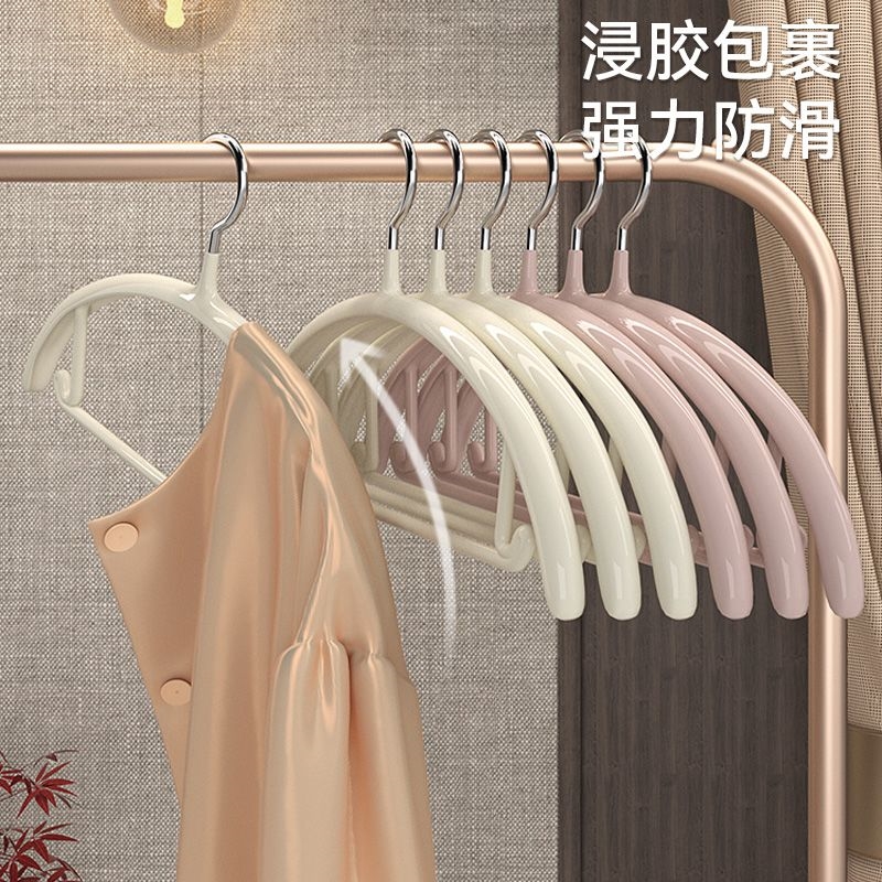 衣架无痕防滑羊绒大衣衣服挂成人加粗加长衣挂衣柜收纳晾衣服架子