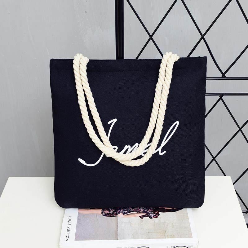 结实旅游包沙滩韩版装衣服的袋子手提袋帆布学生书包纯色漂亮上学|msdalam kategori Beg kulit/wanita/beg lelaki, beg Ms. - dari Buy2taobao.com untuk memberikan perkhidmatan ejen Taobao profesional membeli