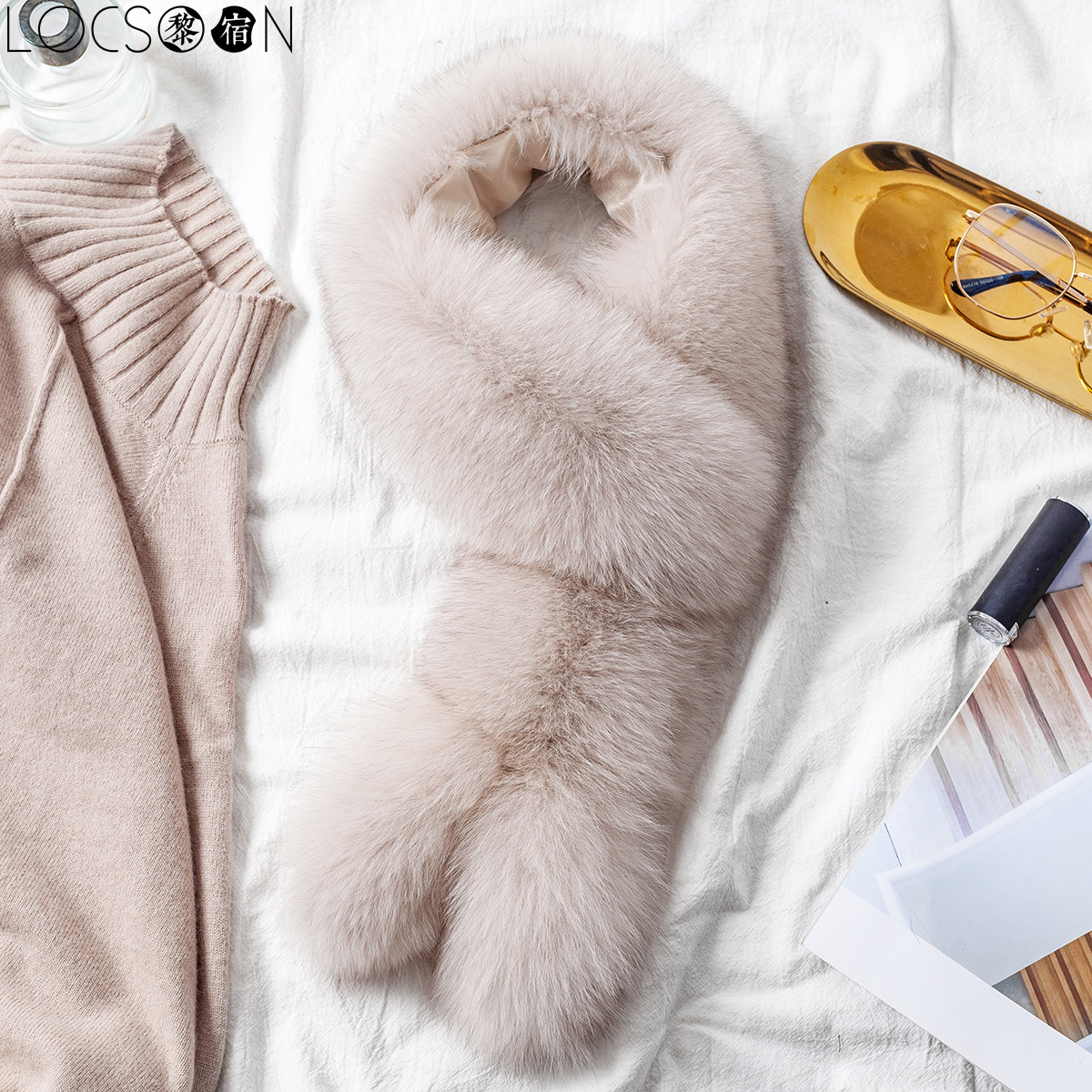 locsoon/黎宿加厚皮草保暖毛毛