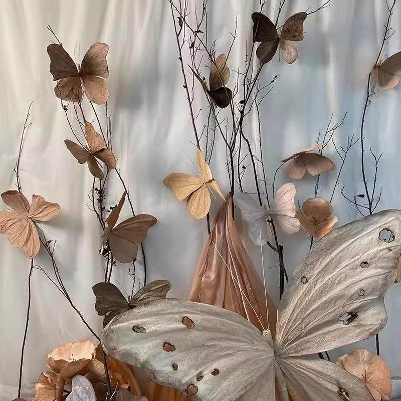 巨型蝴蝶秋季枯叶美陈道具商场橱窗装饰秋天氛围创意活动场景布置,节庆用品/礼品,装扮布置套餐,淘宝优惠券,粉丝福利购,淘宝优惠卷