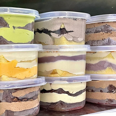 提拉米苏豆乳盒子蛋糕元气补给