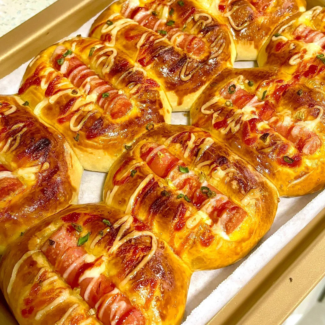 速发短保热狗面包学生营养早餐搭