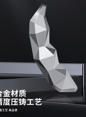 适用于特斯拉ModelY/3/S/X毛豆造型创意贴个性尾标贴金属车标贴