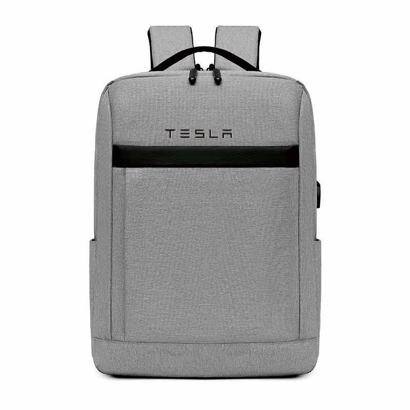 Tesla特斯拉双肩包男大容量书包牛津布商务电脑包旅行包背包