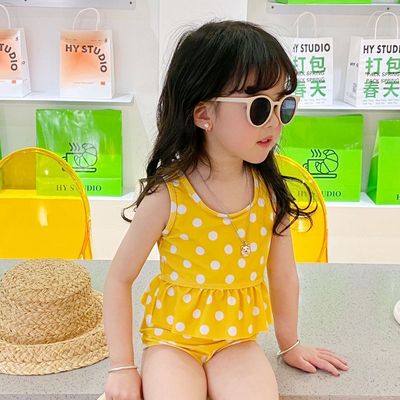 女童泳衣2025新款分体游泳衣