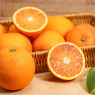 塔罗科重庆血橙礼盒装 植物君优选当季新鲜橙子 甜酸适口橙汁丰富